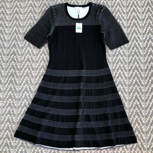 Calvin Klein women’s pointelle fit and flare dress size large